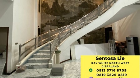 Dijual 764 m2 Rumah Raya Dharma Husada Indah - FULL MARMER - Garasi Carport masuk 10 mobil - Hadap Nol Jalan Raya Kembar Komersial Area Surabaya Timur Strategis Sebaris TBMO, RPP, Ciamso , Cocok buat 