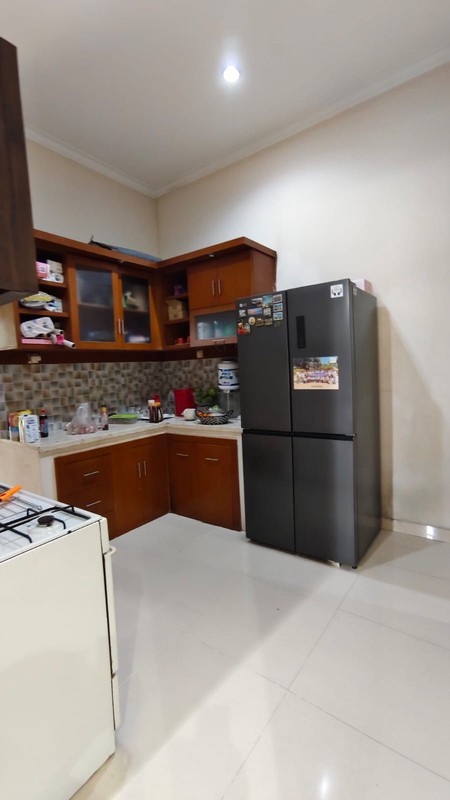 Dijual rumah depan t aman dalam cluster bebas banjir di Grand Wisata  