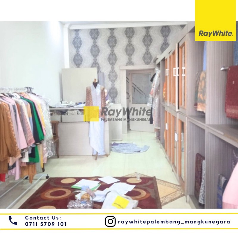 Dijual Ruko di Jl. Merdeka Kel. Talang Semut Kec. Bukit Kecil, Kota Palembang