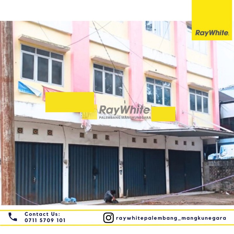 Dijual Ruko 2 Pintu di Jl. KH Wahid Hasyim Kel.Tuan Kentang Kec. Seberang Ulu I, Kota Palembang