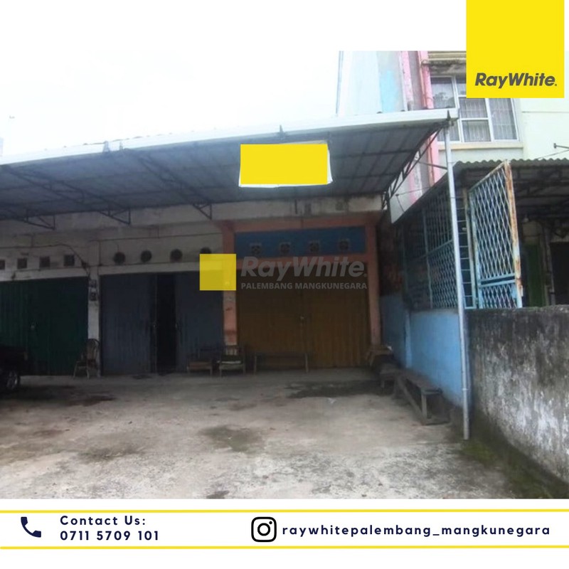 Disewakan Ruko 1 Pintu di Jl. KH Wahid Hasyim Kel.Tuan Kentang Kec. Seberang Ulu I, Kota Palembang
