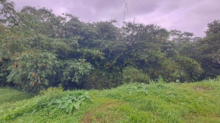 Tanah kavling view indah di Rancamaya Bogor akses ke Sentul City 