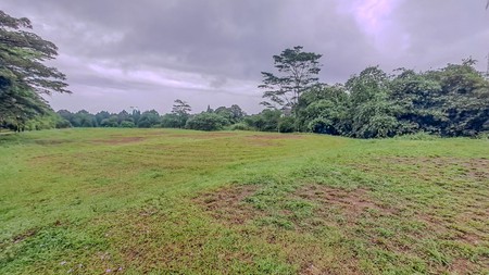 Tanah kavling view indah di Rancamaya Bogor akses ke Sentul City 