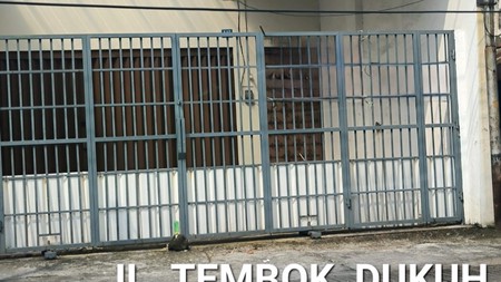 Dijual 360 m2 Ruko Nol Jalan Raya Tembok Dukuh - Bubutan Surabaya Pusat - Ruko baru modern 1 Lantai Komersial area cocok buat segala usaha