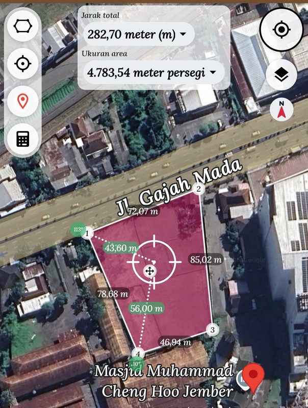 JUAL KAVLING KOMERSIAL AREA , LOKASI JALAN PROTOKOL DI KOTA JEMBER