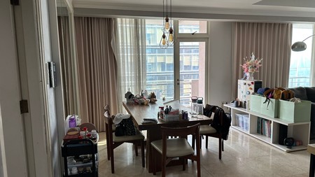 Dijual apartemen Istana Sahid 3BR lokasi strategis, view bagus untuk hunian maupun investasi di jakarta pusat