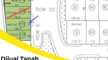 Tanah Kavling Dijual di South Emerald Citraland Surabaya Barat Premium Area