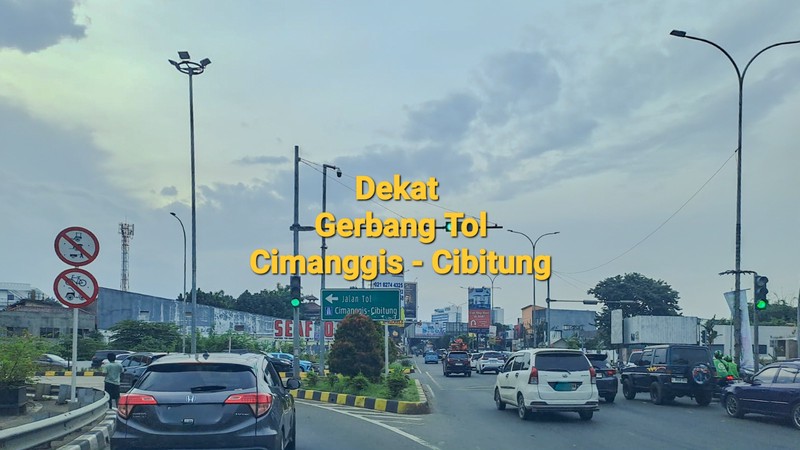 Rumah di CitraGran Cibubur dekat Tol, Raffles Hills, Kota Wisata