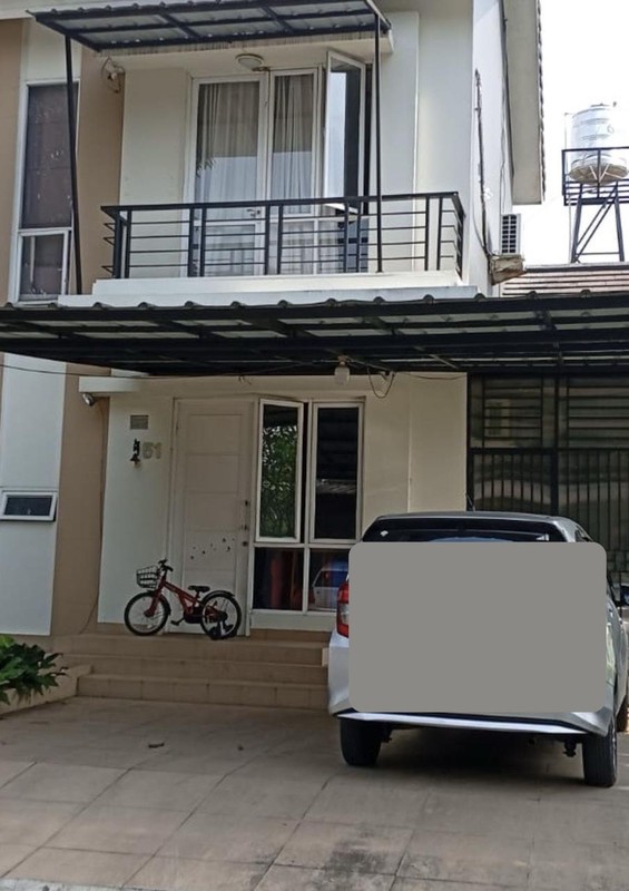 dijual cepat rumah strategis hak milik bisa kpr di serpong paradise city serpong tangerang banten