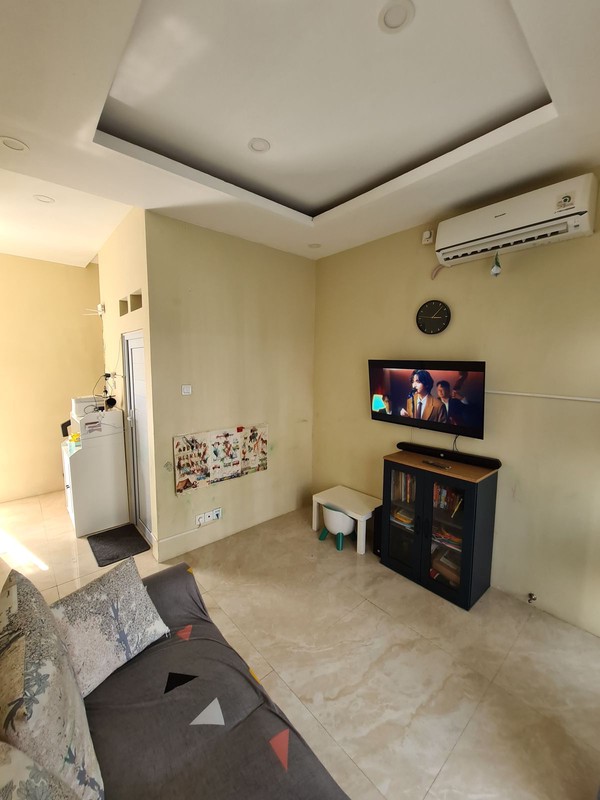 Rumah Minimalis, 2 Lantai Dalam Cluster beba banjir dekat ST Sudimara