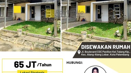 Rumah di cgc di jual