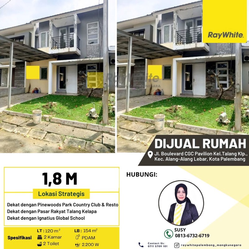 Rumah Di Cgc di Jual