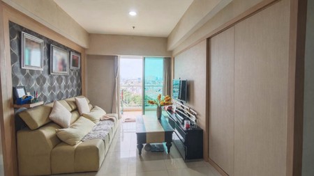 Apartemen  Sherwood Kelapa Gading, 3 kamar tidur dengan view city, lantai vinyl di kamar tidur, semi furnish
