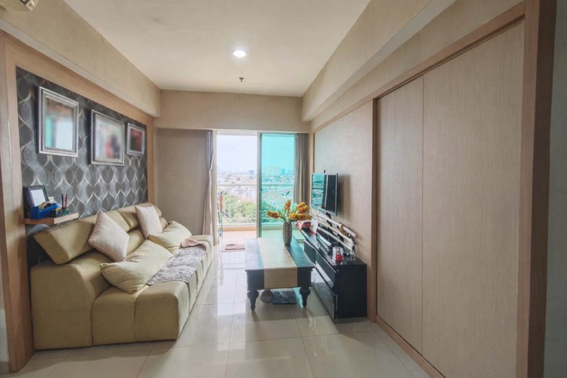 Apartemen  Sherwood Kelapa Gading, 3 kamar tidur dengan view city, lantai vinyl di kamar tidur, semi furnish
