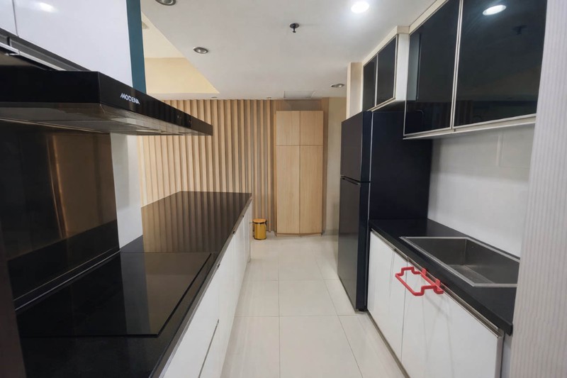 Apartemen  Sherwood Kelapa Gading, 3 kamar tidur dengan view city, lantai vinyl di kamar tidur, semi furnish