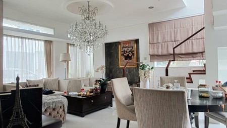 Rumah Ekslusif 2 Lantai Siap Huni Ada Carport Basement, Rooftop, Balcony @Ciputat (SHM).