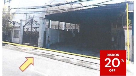 Dijual Rumah Lelang di Jl Kedung Cowek Surabaya Utara