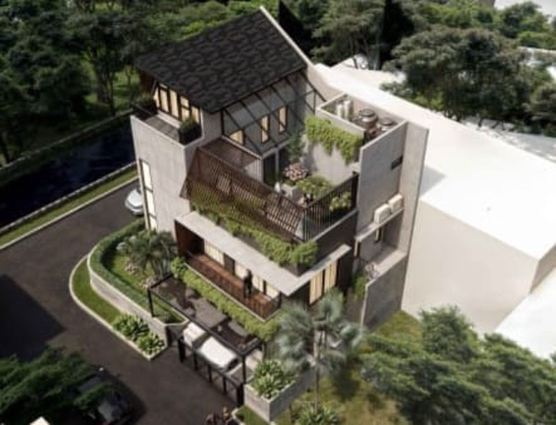 Rumah Bagus Di Jl Sakura, Cinere Estate Depok Jawa Barat