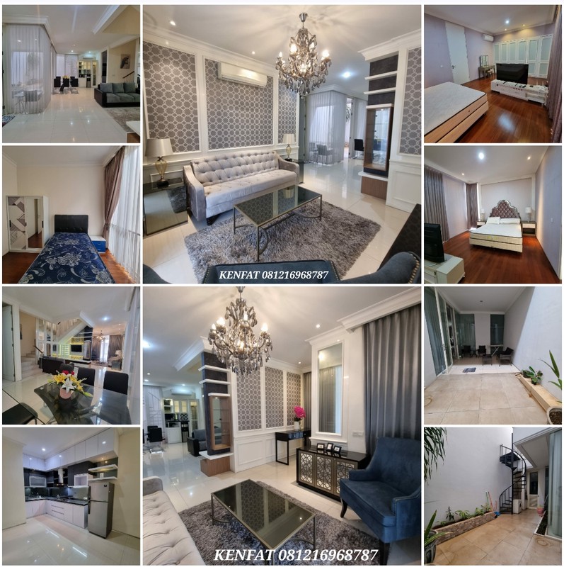 Rumah Pakuwon Indah Fully Furnished Cluster Larizembassy Pakuwon Indah Golf Surabaya Barat