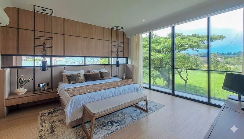 Hunian Mewah nan Asri dengan View Pegunungan yang Menakjubkan