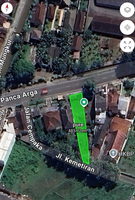 Tanah Luas 485 Meter Persegi Lokasi Strategis di Kawasan Bisnis Kota Magelang