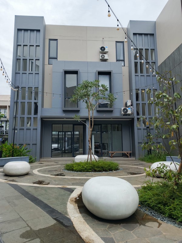 dijual cepat ruko strategis siap huni di delrey bsd city tangerang selatan banten