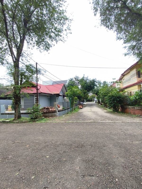 disewa rumah strategis halaman besar renovasi rapih siap huni griya loka jalan palm bintang bsd city tangerang selatan banten