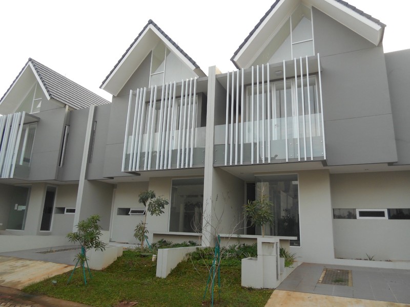 Rumah Baru,dalam cluster di Bintaro Jaya 9