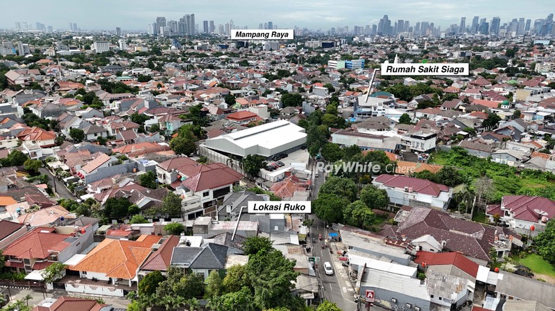 Pejaten siaga raya luas 241 rumah hitung tanah area komersial