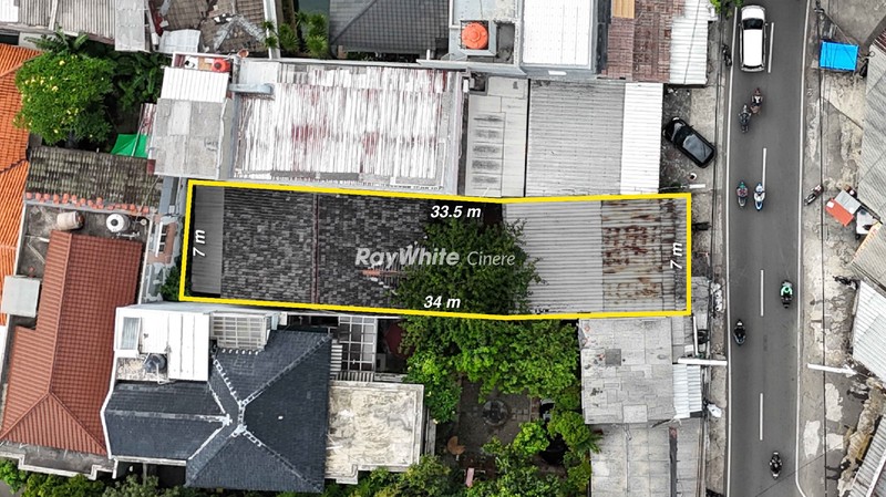 Pejaten siaga raya luas 241 rumah hitung tanah area komersial