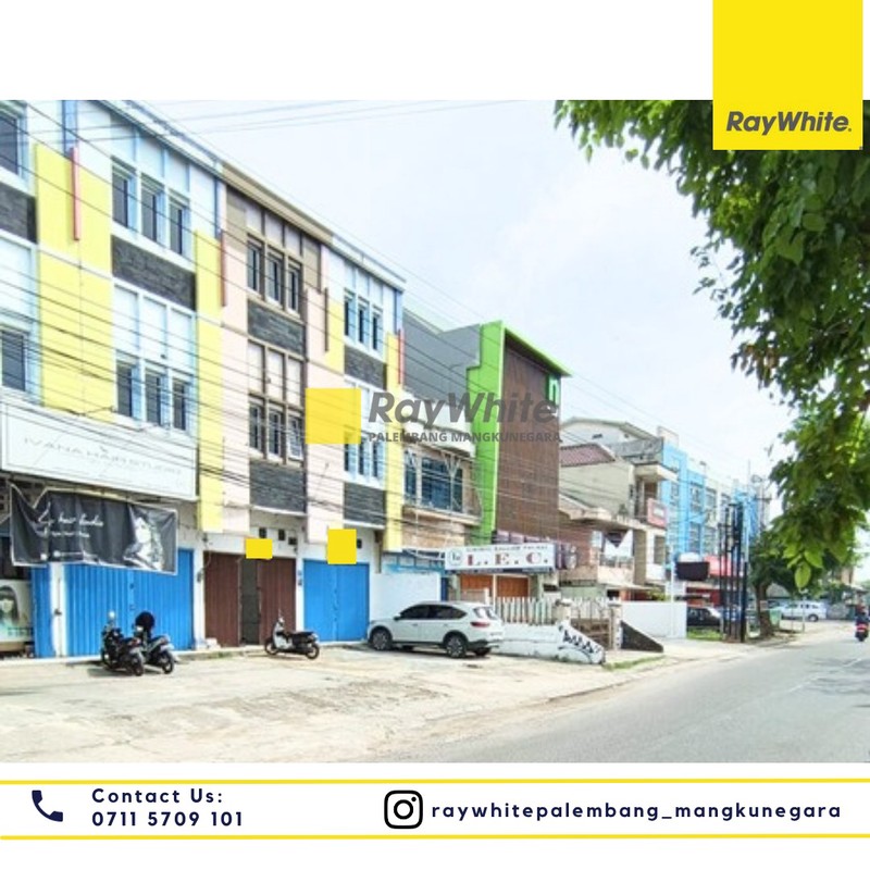 DISEWAKAN 1 UNIT RUKO TENGAH KOTA PALEMBANG