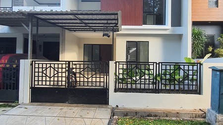 jual cepat rumah strategis tengah kota bebas banjir siap huni di giri loka 1 bsd city serpong tangerang selatan banten