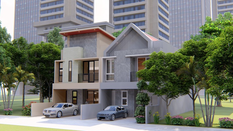 Dijual Rumah 2 lantai di Manyar Tirtoyoso Surabaya