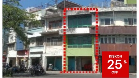 Dijual Ruko Strategis di Jl Bunguran Pabean Cantian Surabaya
