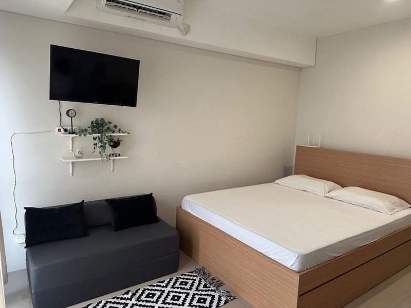 Apartemen Fully Furnished Siap Huni Lokasi Strategis Di depan Mall Bin Plaz Harga Termurah!