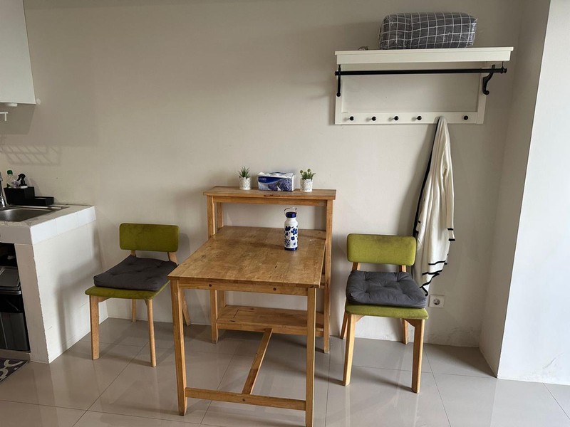 Apartemen Fully Furnished Siap Huni Lokasi Strategis Di depan Mall Bin Plaz Harga Termurah!