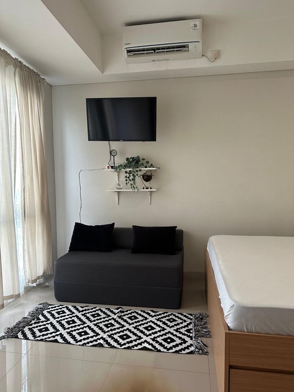 Apartemen Fully Furnished Siap Huni Lokasi Strategis Di depan Mall Bin Plaz Harga Termurah!