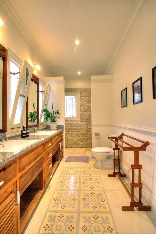 Luxury 4-Bedroom Colonial Estate with River & Panoramic Green Views - near Tanah Lot, Tabanan