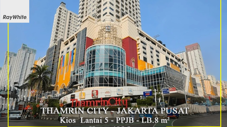 FOR  SALE Kios Thamrin City Lantai 5 Jakarta Pusat