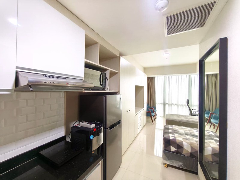 SEWA APARTEMEN U-RESIDENCE TOWER 3 LIPPO KARAWACI - STUDIO FULL FURNISHED MURAH