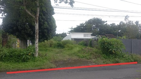 Dijual Lahan Strategis Mangku Jl. Pasar Niten Hanya 1 KM dari Kampus ISI Yogyakarta