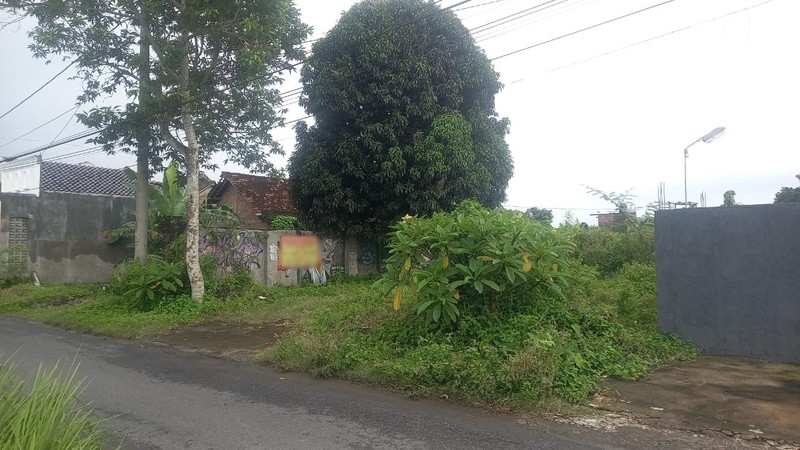 Dijual Lahan Strategis Mangku Jl. Pasar Niten Hanya 1 KM dari Kampus ISI Yogyakarta