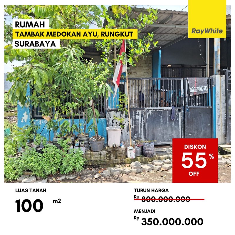 Dijual Rumah Murah di Tambak Medokan Ayu Rungkut Surabaya