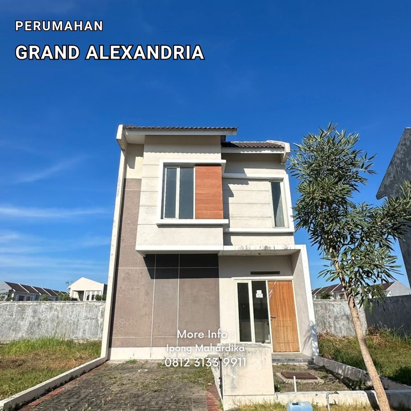 Rumah Dijual Sidoarjo Siap Huni di Grand Alexandria by Jayaland