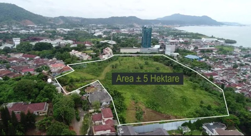 Dijual Tanah Luas Lokasi Strategis Cocok Untuk Usaha Di Garuntang, Kota Bandar Lampung
