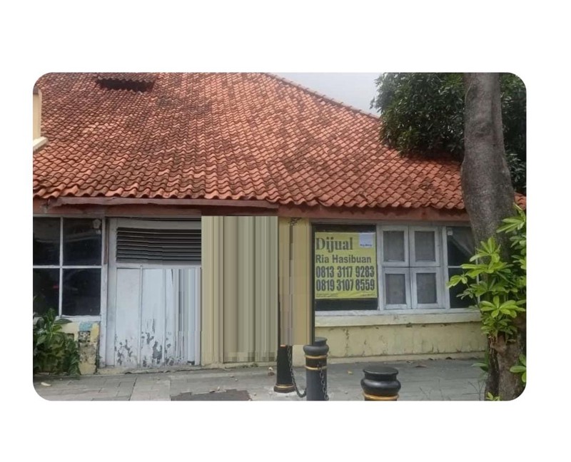 Dijual Rumah Hitung Tanah di Nol Jalan Rajawali Surabaya