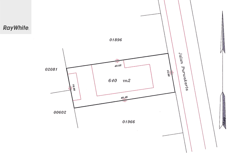 FOR SALE Rumah Hitung Tanah Jalan Purwakarta Area Asri dan Elite Menteng Jakarta Pusat