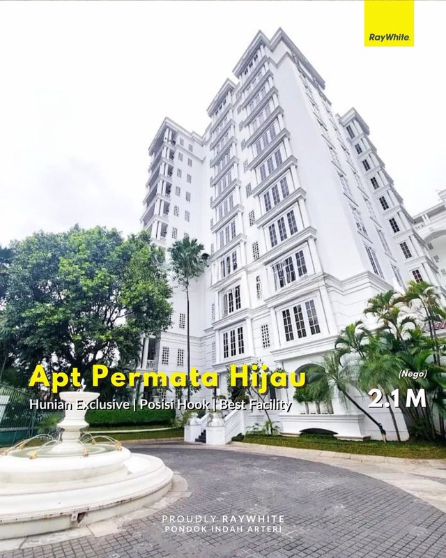 Apartemen Permata Hijau Kebayoran Baru  Corner Unit