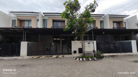 2028. Dijual Rumah di Cluster Ruby Delima Utara PokCan Waru Sidoarjo 