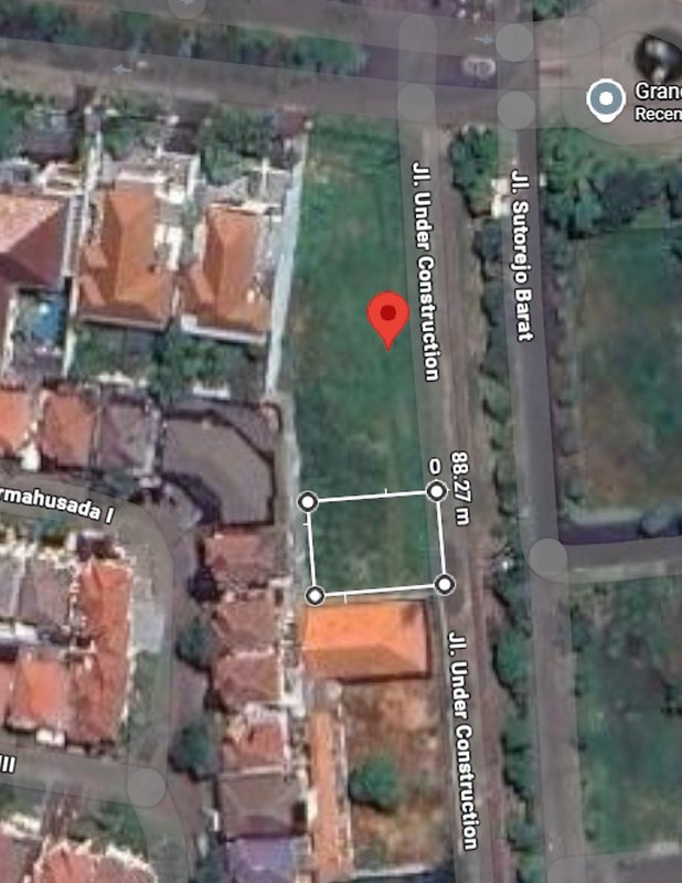 JUAL TANAH PONDOK DHARMAHUSADA DEKAT GALAXY MALL